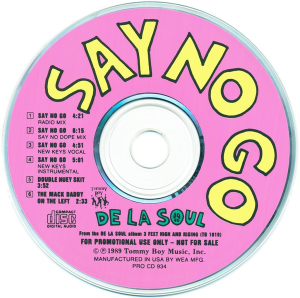 Say No Go cover