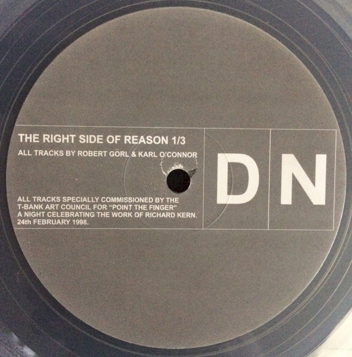 The Right Side Of Reason 1/3 cover