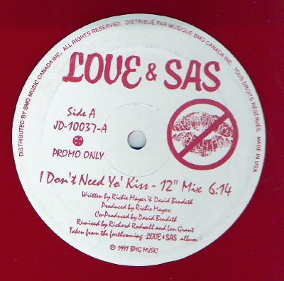 I Don't Need Yo' Kiss cover