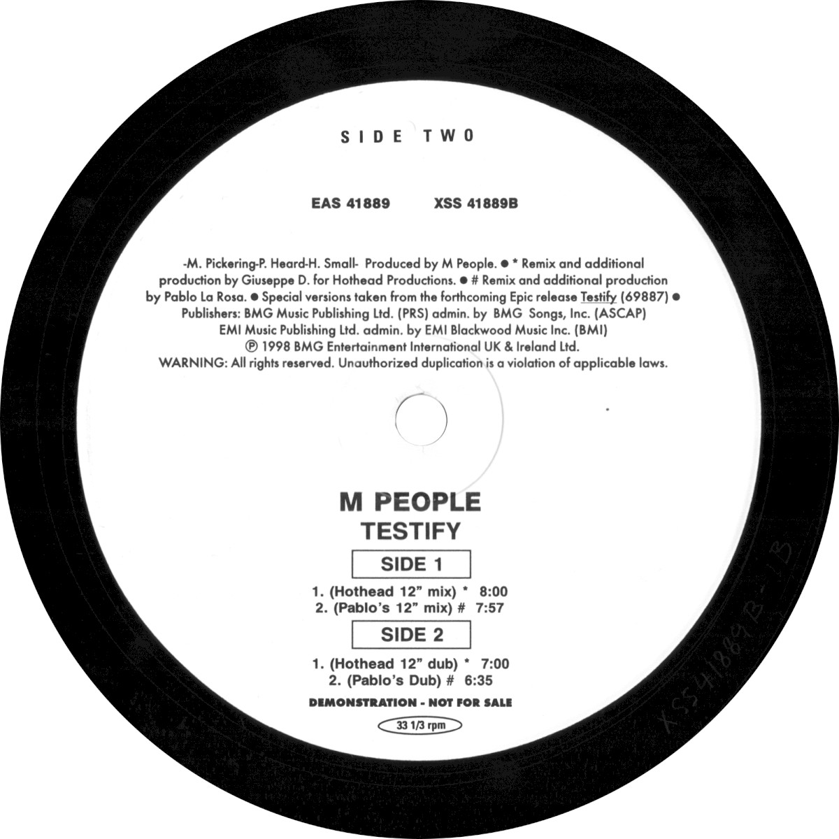Testify cover