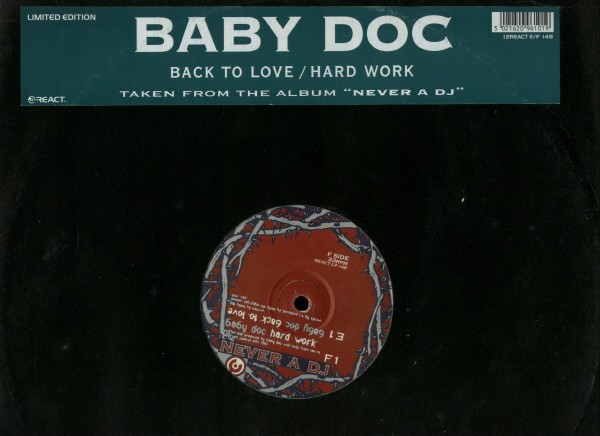 Back To Love / Hard Work cover
