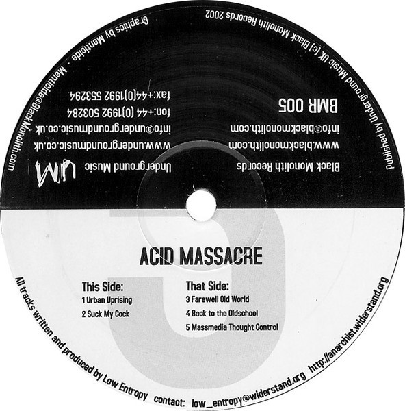 Acid Massacre cover