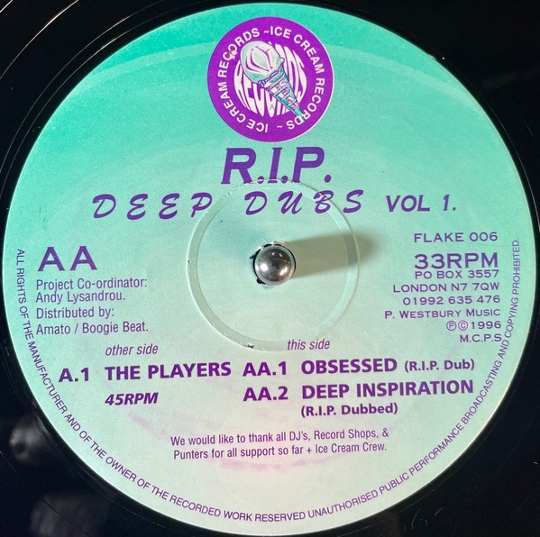 Deep Dubs Vol 1. cover