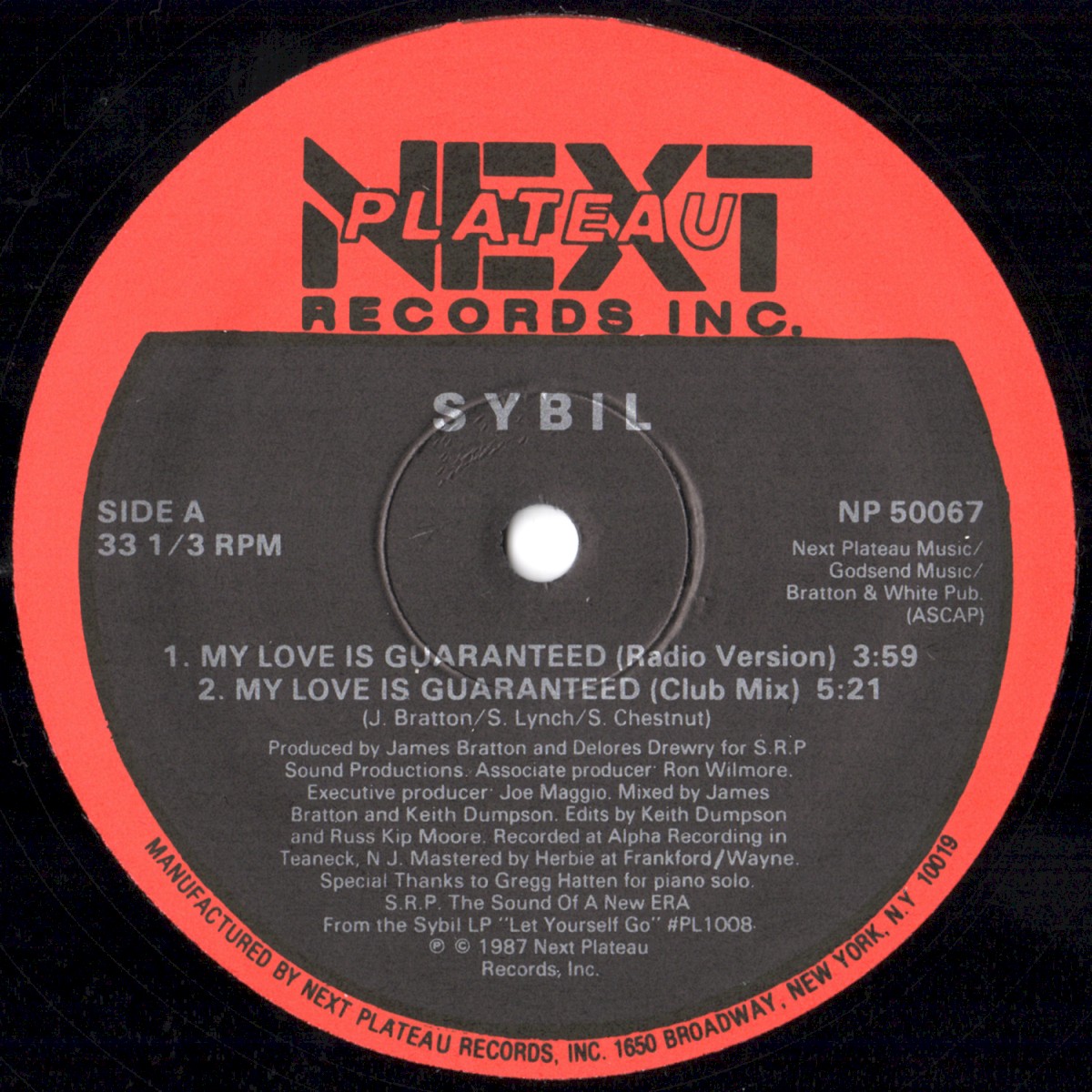 My Love Is Guaranteed cover