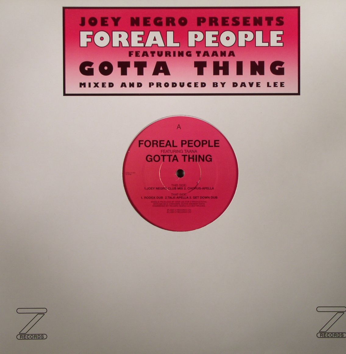 Gotta Thing cover