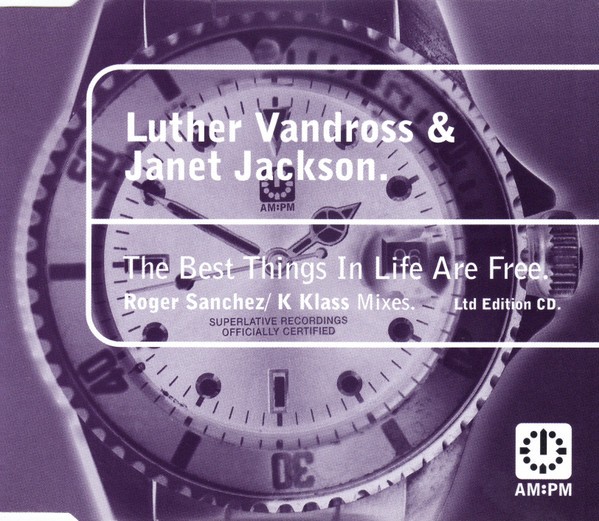 The Best Things In Life Are Free cover