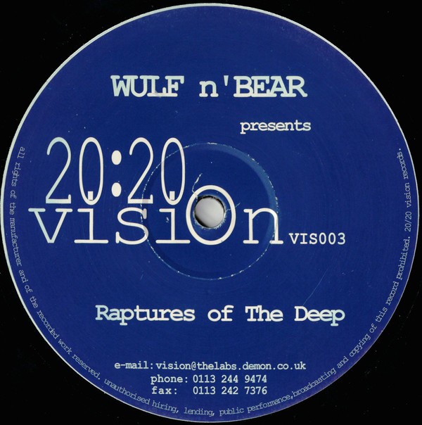 Raptures Of The Deep cover