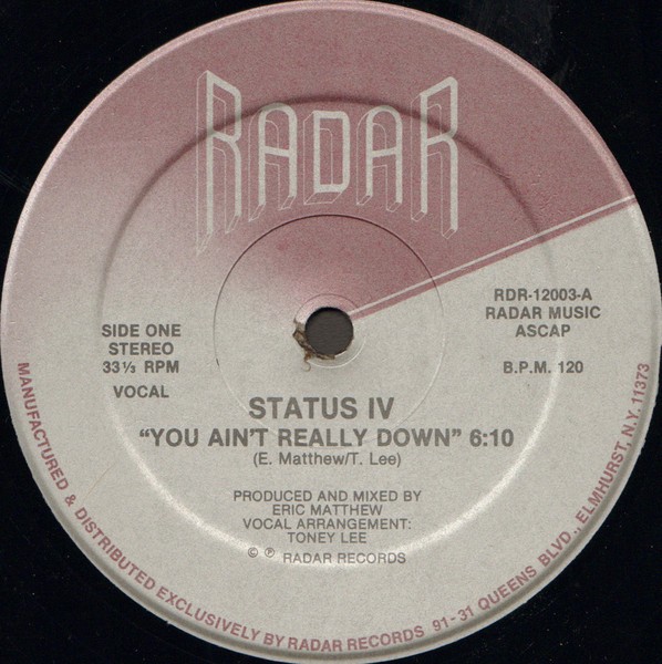 You Ain't Really Down cover