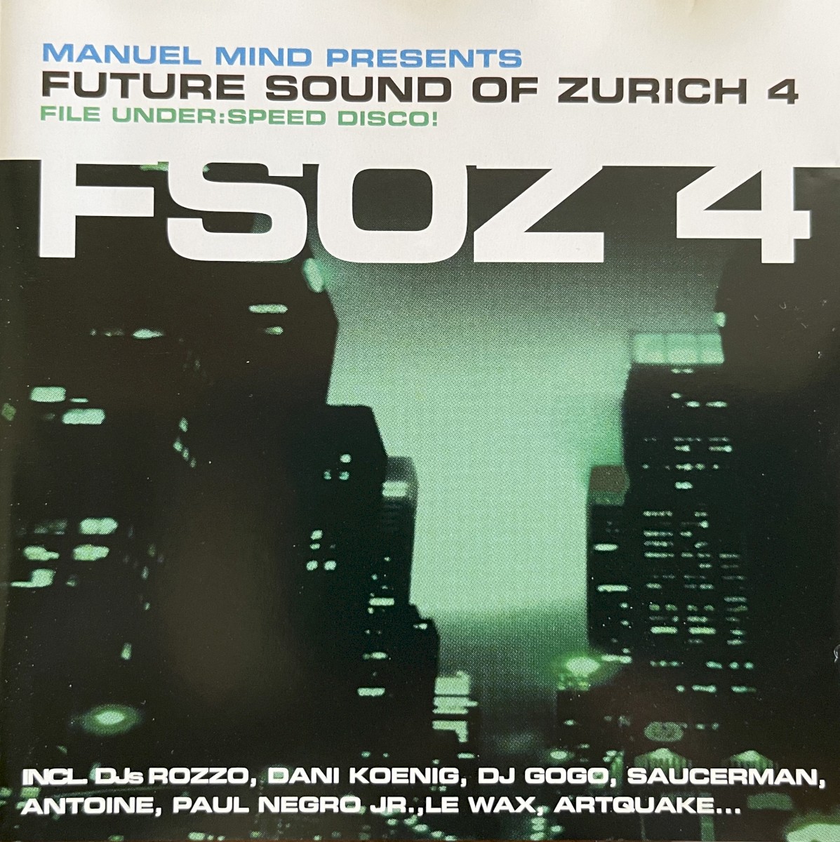 Future Sound Of Zurich 4 - FSOZ 4 cover