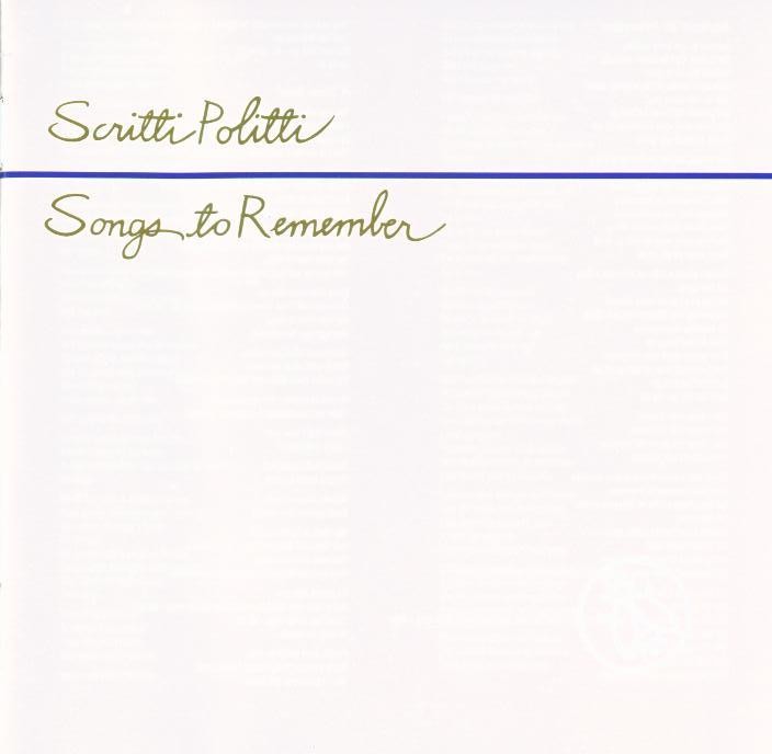 Songs To Remember cover
