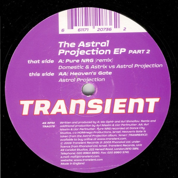 The Astral Projection EP Part 2 cover