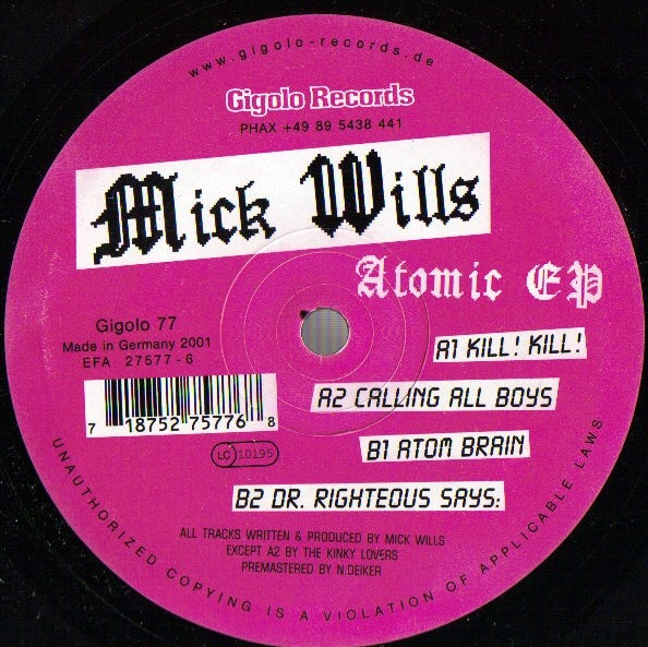 Atomic EP cover