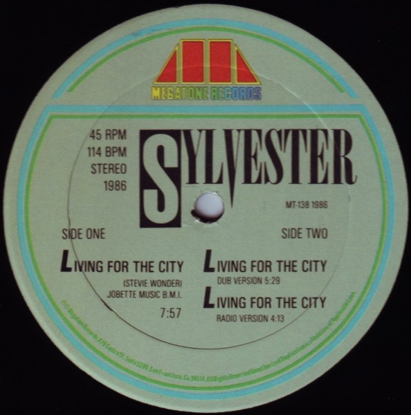 Living For The City cover