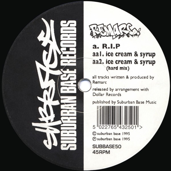 R.I.P / Ice Cream & Syrup cover