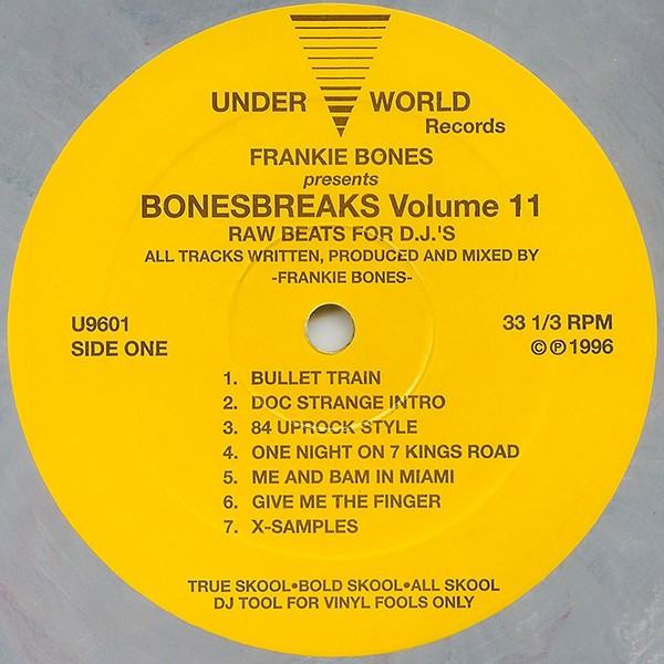 Bonesbreaks Volume 11 - Raw Beats For D.J.'s cover