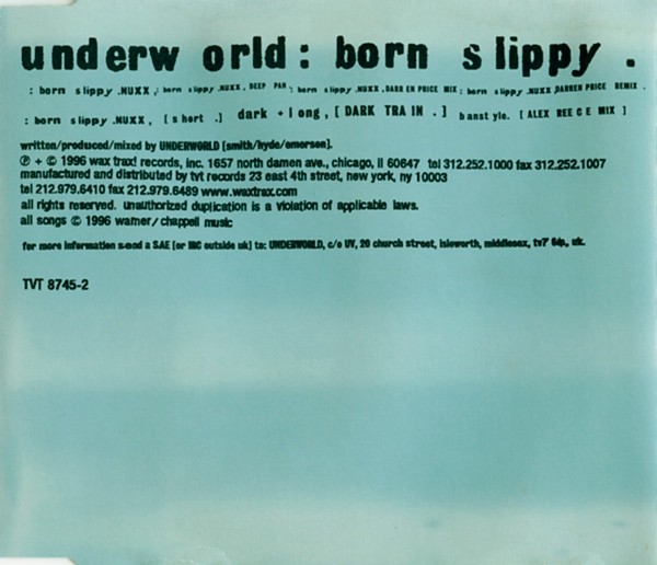 Born Slippy cover