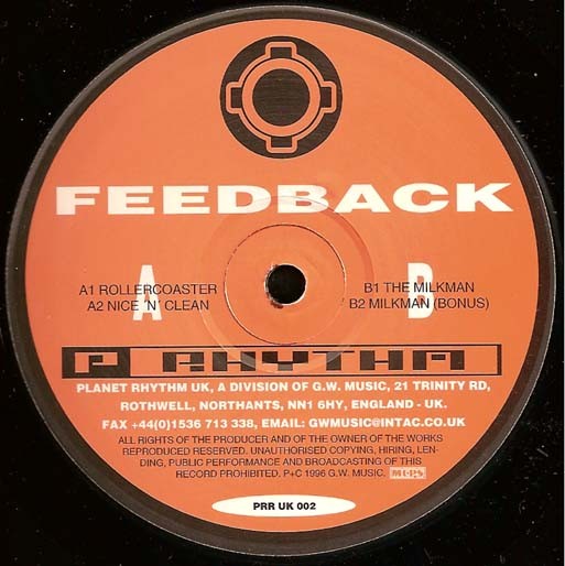 Feedback EP cover
