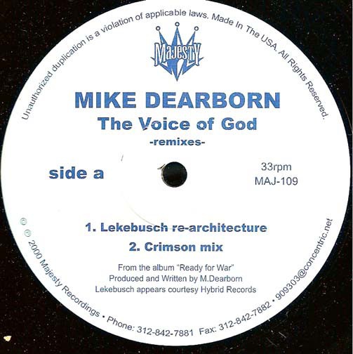 The Voice Of God (Remixes) cover
