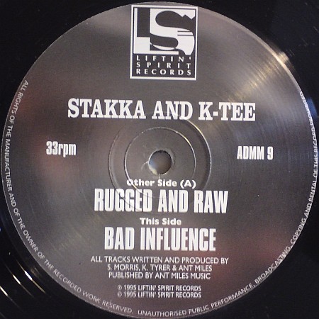 Rugged And Raw / Bad Influence cover