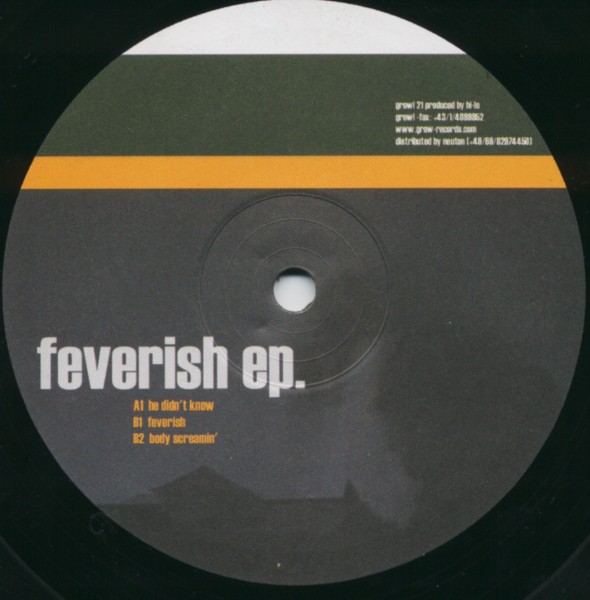 Feverish EP. cover