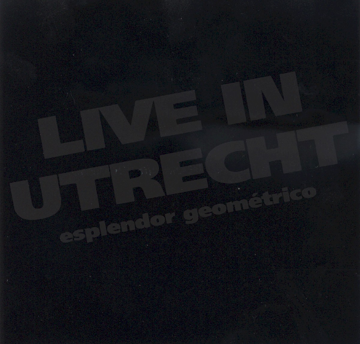 Live In Utrecht cover
