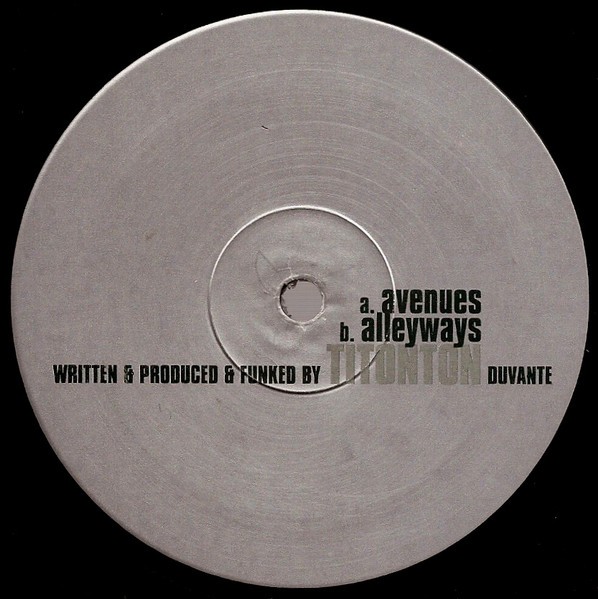 Avenues / Alleyways cover