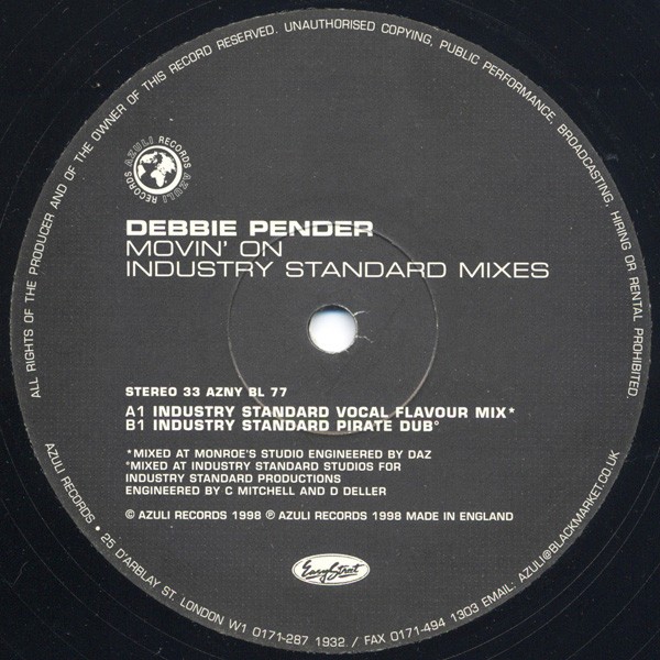 Movin' On (Industry Standard Mixes) cover