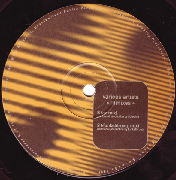 Remixes cover