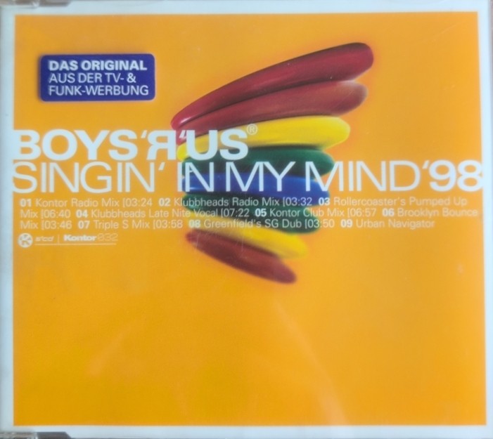 Singin' In My Mind '98 cover