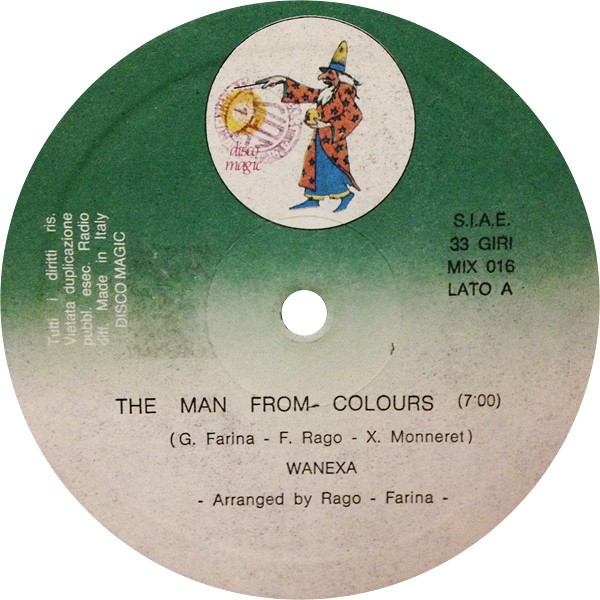 The Man From Colours cover