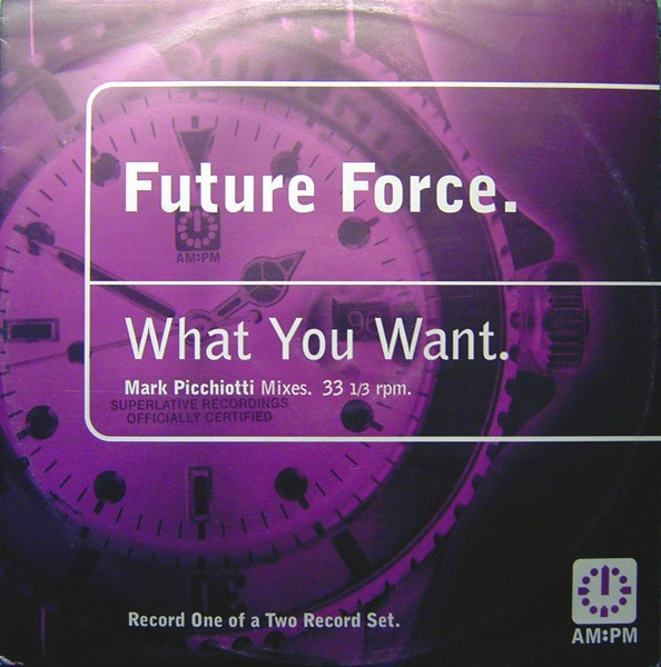 What You Want (Mark Picchiotti Mixes) cover