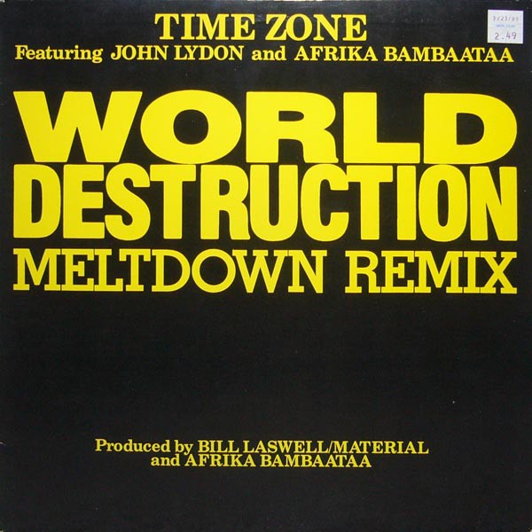 World Destruction (Meltdown Remix) cover