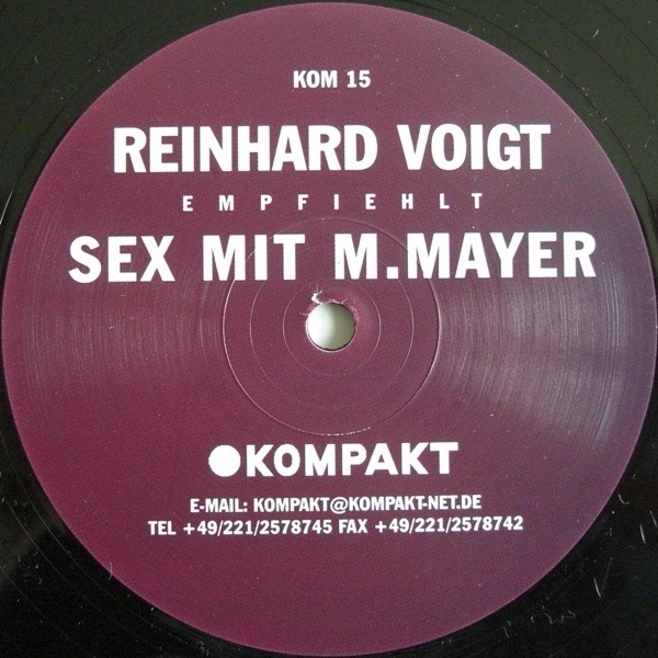 Sex Mit M. Mayer cover