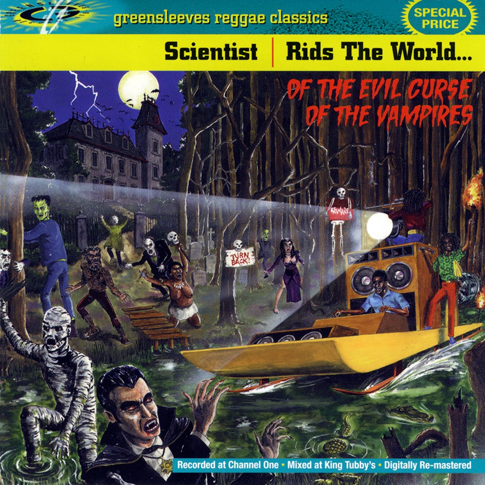Scientist Rids The World Of The Evil Curse Of The Vampires cover