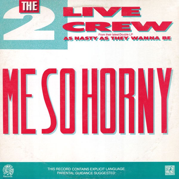 Me So Horny cover