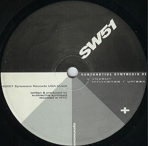 Subtractive Synthesis VI cover