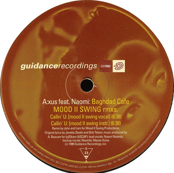 Baghdad Cafe (Mood II Swing Rmxs.) cover