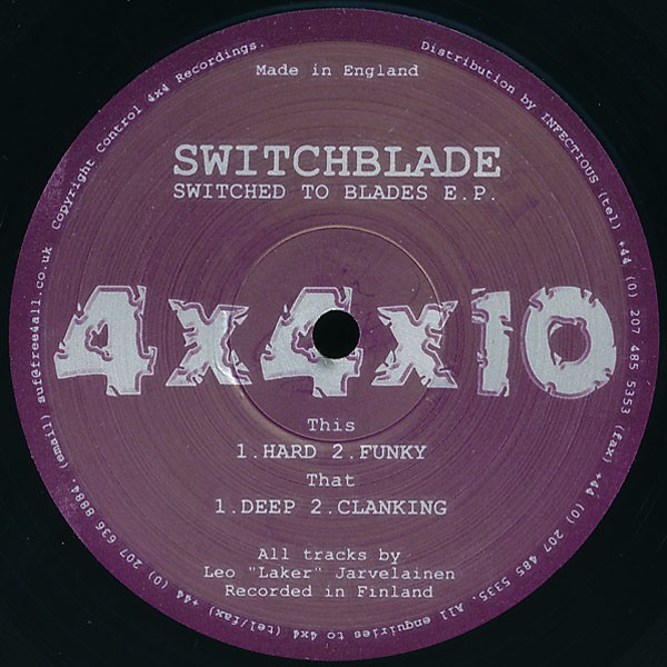 Switched To Blades E.P. cover