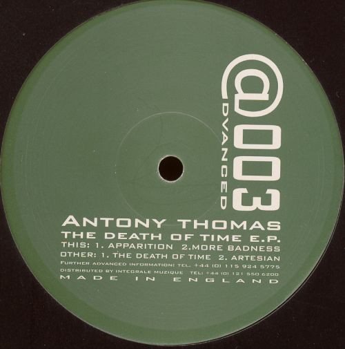 The Death Of Time E.P. cover