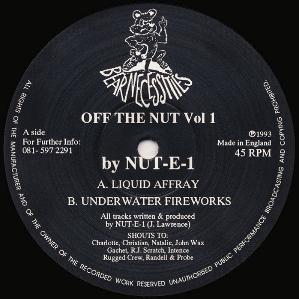 Off The Nut Vol 1 cover
