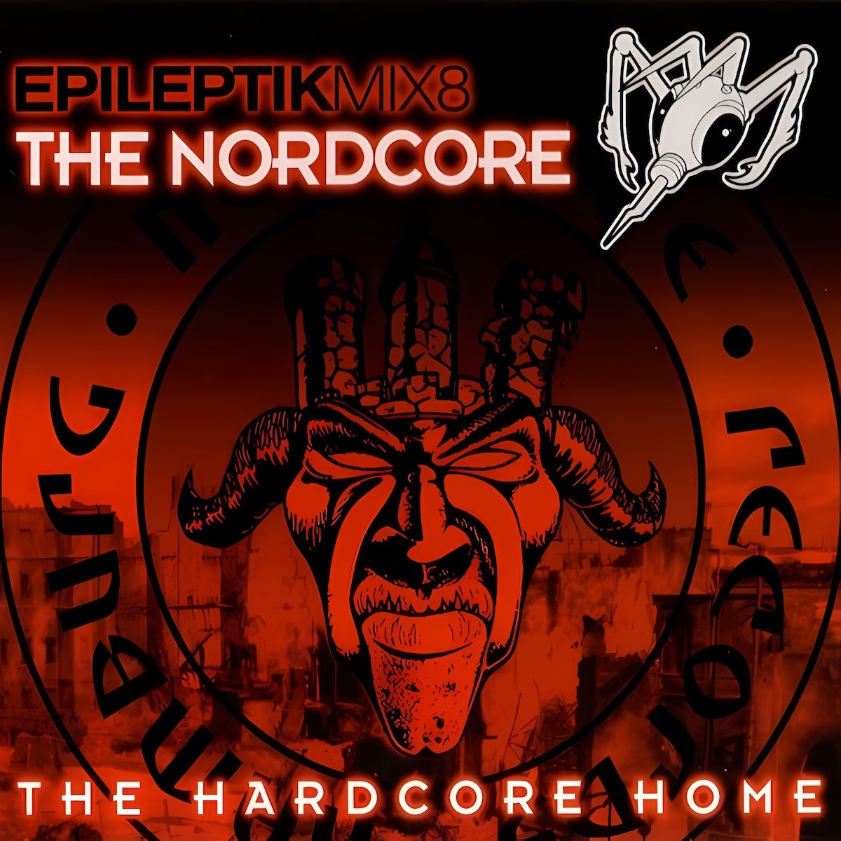 EpileptikMix8 - The Hardcore Home cover