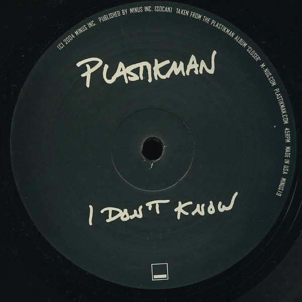 I Don't Know cover