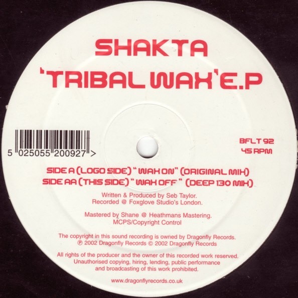 Tribal Wax E.P cover