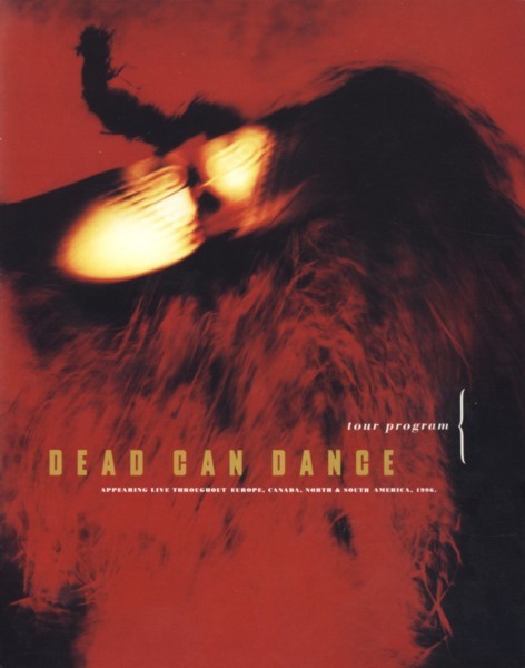 Tour Program 1996 cover