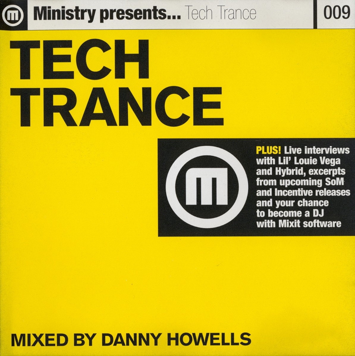 Ministry Presents... Tech Trance cover