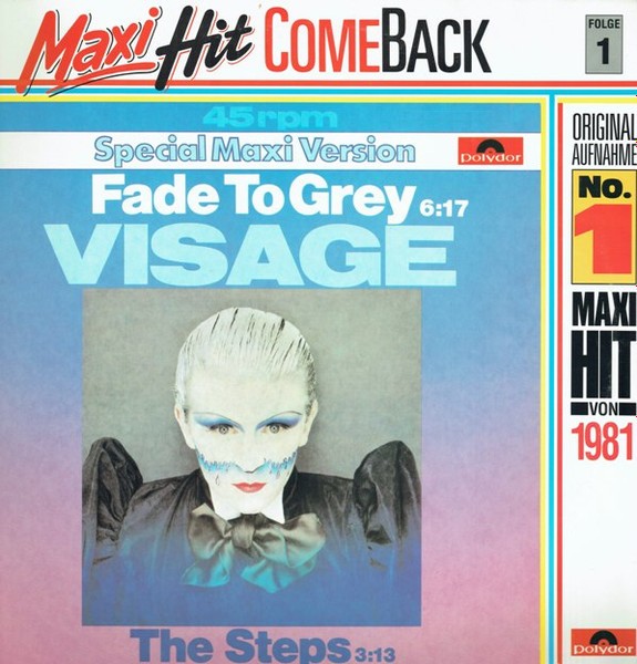 Fade To Grey cover