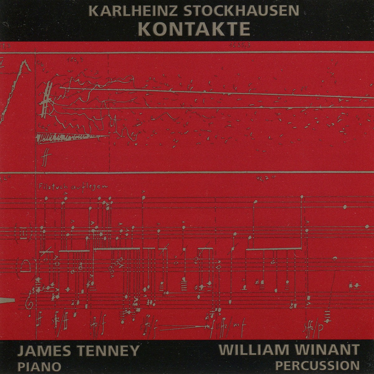 No.12 Kontakte (For Electronic Sounds, Piano And Percussion) cover