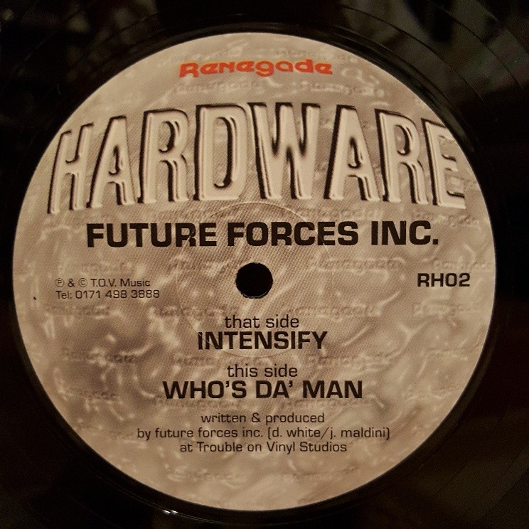 Intensify / Who's Da' Man cover