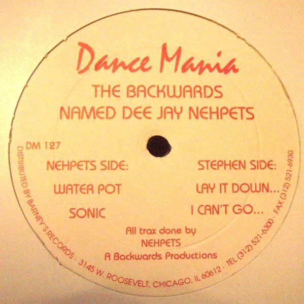 The Backwards Named Dee Jay Nehpets cover