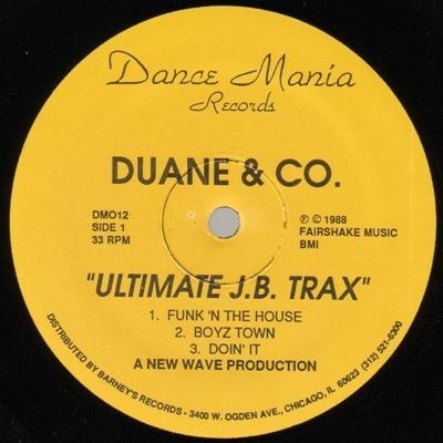 Ultimate J.B. Trax cover